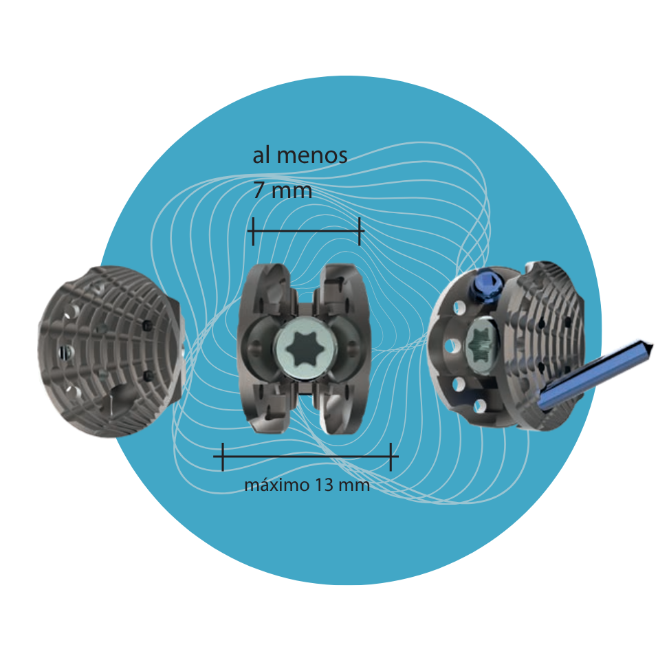 PD-11 - Set de Implante de Calcáneo Shell de Titanio